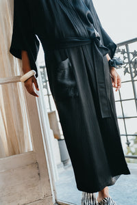 Ginette le kimono | Soie de viscose gaufrée